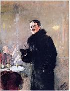 Christian Krohg Portrait of the Norwegian Painter Gerhard Munthe France oil painting artist